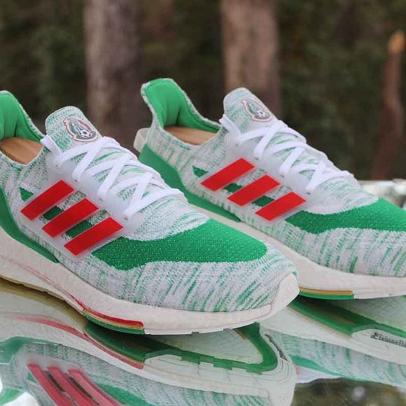 Adidas Ultraboost 21 Mexico National Soccer Team Men’s Size 12 - Picture 11 of 16